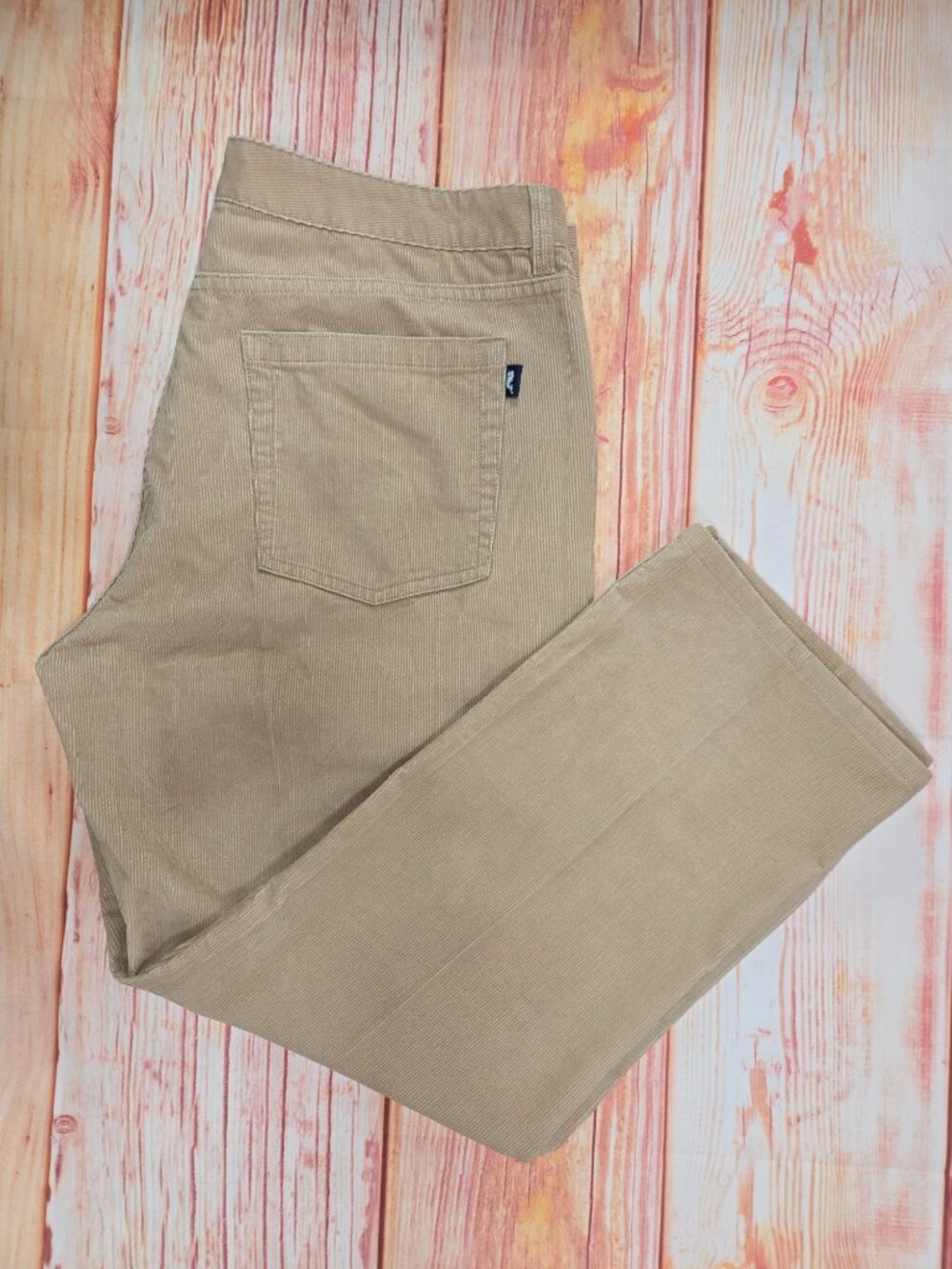 Vineyard Vines Beige Five Pocket Corduroy Pants 36x28